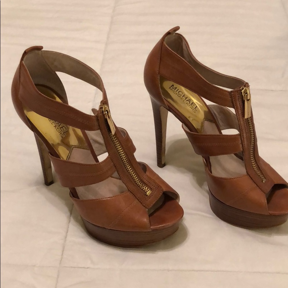 Michael Kors Tan Heels